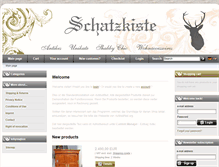Tablet Screenshot of antike-schatzkiste.de